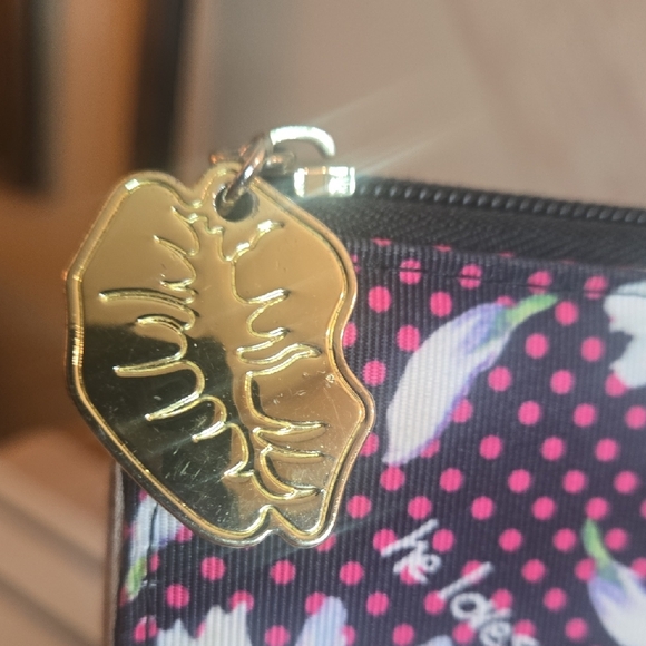 Betsey Johnson Floral Polka Dot Women's Wallet - Picture 3 of 9